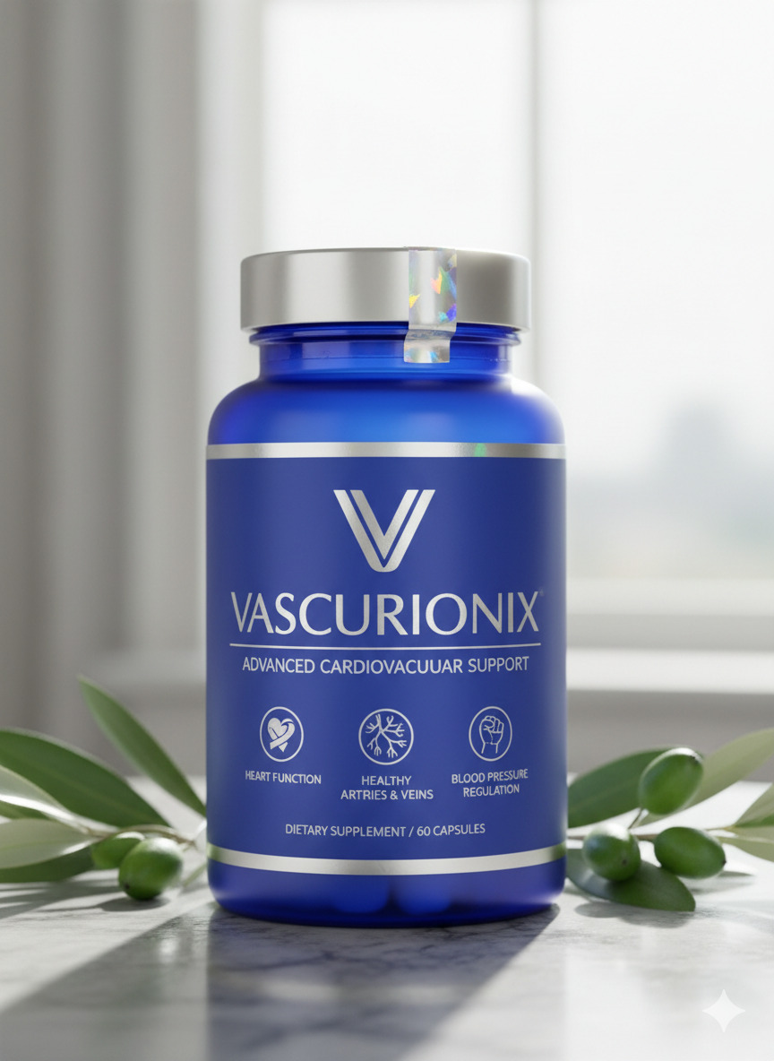 Vascurionix dietary supplement product packaging